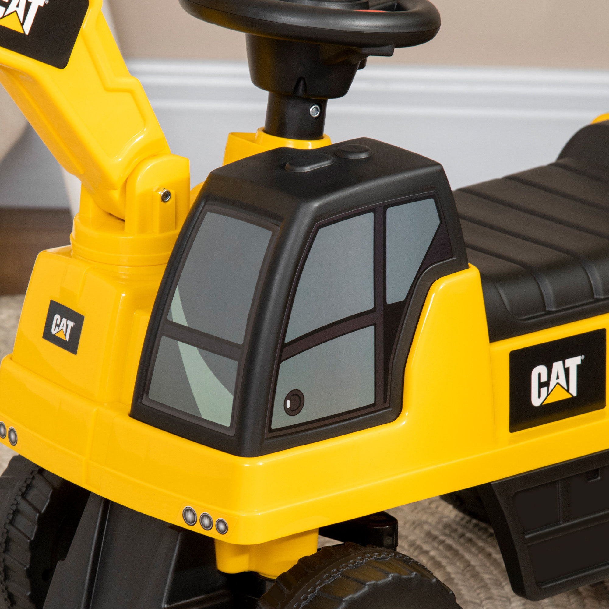 Cat excavator ride on toy best sale